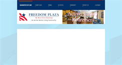 Desktop Screenshot of freedomplaza.com